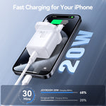 JOYROOM JR-TCF20 PD20W USB-C / 타입-C 포트 충전기, UK 플러그