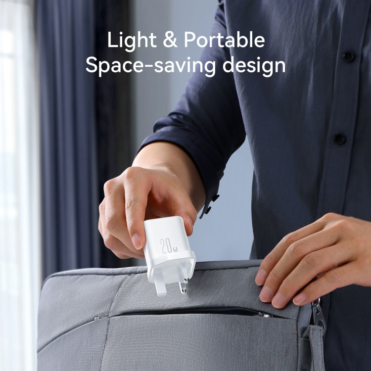 JOYROOM JR-TCF20 PD20W USB-C / 타입-C 포트 충전기, UK 플러그