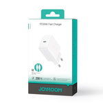 JOYROOM JR-TCF20 PD20W 타입-C 포트 충전기 키트, 타입-C to 타입-C 케이블 포함, EU 플러그 + 타입-C to 타입-C 케이블, UK 플러그 + 타입-C to 타입-C 케이블