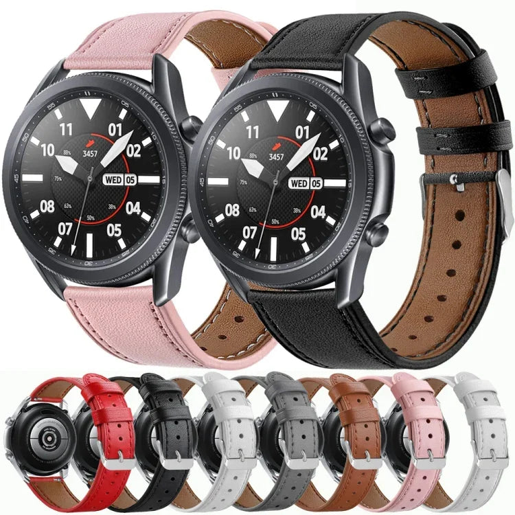 Galaxy Watch 3 가죽 교체용 스트랩 시계 밴드, Galaxy Watch 3 41mm용