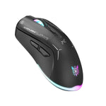 ONIKUMA CW917 RGB 4800DPI 듀얼 모드 유선 + 2.4GHz 무선 마우스, CW917 (블랙), CW917 (화이트)
