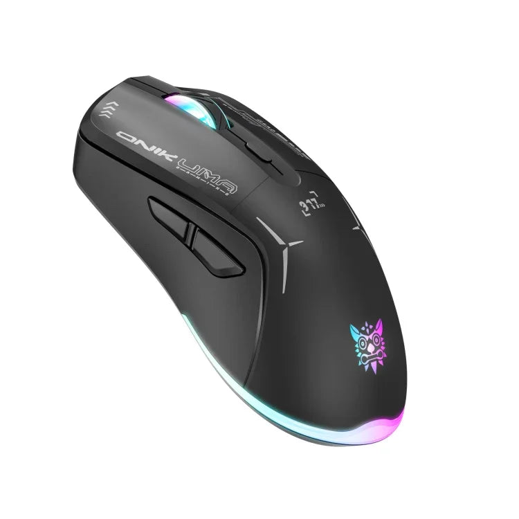 ONIKUMA CW917 RGB 4800DPI 듀얼 모드 유선 + 2.4GHz 무선 마우스, CW917 (블랙), CW917 (화이트)