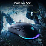 ONIKUMA CW917 RGB 4800DPI 듀얼 모드 유선 + 2.4GHz 무선 마우스, CW917 (블랙), CW917 (화이트)