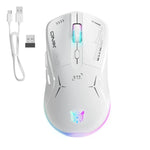 ONIKUMA CW917 RGB 4800DPI 듀얼 모드 유선 + 2.4GHz 무선 마우스, CW917 (블랙), CW917 (화이트)