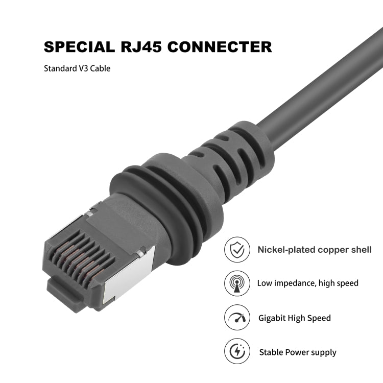 Starlink Actuated Gen 3 전용 위성 이더넷 케이블, 9.2m, 23m, 30.5m, 46m