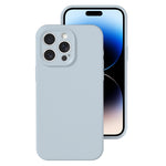 Precise Hole Liquid Silicone Jelly Color Full Coverage Phone Case, For iPhone 14 Pro