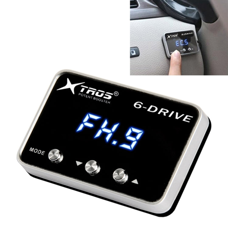 TROS TS-6Drive Potent Booster Electronic Throttle Controller, For Perodua Aruz, For Subaru XV 2013-2020, For Ford Everest -2014, For Hyundai Veloster 2012-2018, For Toyota Altis 2008-2020