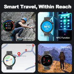 LEMFO LF38 1.6 inch IPS Screen Silicone Strap Smart Watch Supports Blood Oxygen Monitoring