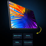 Lenovo Xiaoxin Pad Pro 12.7인치 2025 WiFi 태블릿, ZUI 16, MediaTek Dimensity 8300 옥타 코어, 지문 및 얼굴 인식 지원, 8GB+128GB, 8GB+256GB, 12GB+256GB