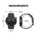 Zeblaze Ares 3 Plus 1.43인치 피트니스 & 웰니스 스마트워치 24시간 건강 모니터링 지원