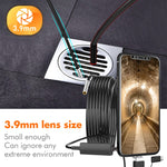 inskam107 3.9mm 3-in-1 HD 방수 산업용 디지털 내시경 검사 카메라, 1m 하드 케이블, 3.5m 하드 케이블, 5m 하드 케이블