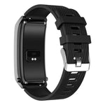 B7 Pro 1.5인치 2-in-1 블루투스 이어폰 실리콘 스트랩 스마트워치, 심박수 / 수면 모니터링 지원