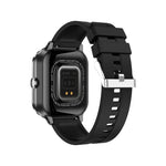 D8 Pro 2.01인치 2-in-1 블루투스 이어폰 실리콘 스트랩 스마트워치, 커버 포함 NFC 지원