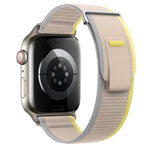Dual-Section Loop Nylon Watch Band, For Apple Watch Series 4 44mm, For Apple Watch Series 4 40mm