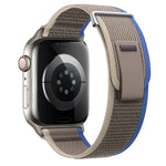 Dual-Section Loop Nylon Watch Band, For Apple Watch Series 4 44mm, For Apple Watch Series 4 40mm