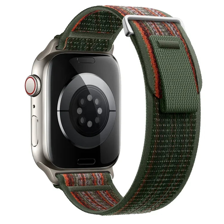 Dual-Section Loop Nylon Watch Band, For Apple Watch Series 4 44mm, For Apple Watch Series 4 40mm