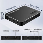 NK-A20 USB3.2 4K HDMI HD 비디오 캡처 카드, NK-A20