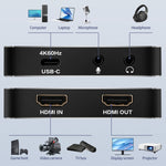 NK-A20 USB3.2 4K HDMI HD 비디오 캡처 카드, NK-A20