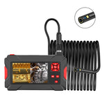 P30 8mm 1080P IP68 방수 4.3인치 화면 듀얼 카메라 디지털 내시경, 2m 하드 케이블, 5m 하드 케이블, 10m 하드 케이블