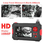 P30 8mm 1080P IP68 방수 4.3인치 화면 듀얼 카메라 디지털 내시경, 2m 하드 케이블, 5m 하드 케이블, 10m 하드 케이블