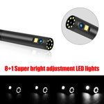 P30 8mm 1080P IP68 방수 4.3인치 화면 듀얼 카메라 디지털 내시경, 2m 하드 케이블, 5m 하드 케이블, 10m 하드 케이블