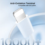 JOYROOM S-A45 30W USB-C / Type-C to 8핀 고속 충전 데이터 케이블, 길이: 1m, Type-C to 8핀