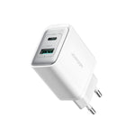 JOYROOM JR-TCF15 30W USB+USB-C / 타입-C 고속 충전기, EU 플러그, UK 플러그