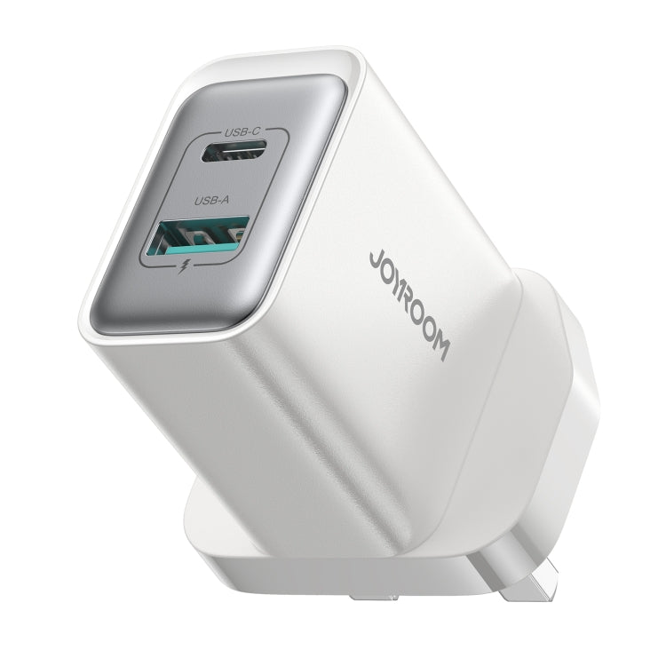 JOYROOM JR-TCF15 30W USB+USB-C / 타입-C 고속 충전기, EU 플러그, UK 플러그