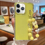 TPU + PC + 글리터 스팽글 풀 커버리지 휴대폰 케이스와 팔찌, iPhone 14 Pro용, iPhone 14 Pro Max용, iPhone 6 / 7 / 8 / SE 2020용, iPhone 13 Pro Max용, iPhone 13 Pro용, iPhone 13용, iPhone 12 / 12 Pro용, iPhone 12 Pro Max용