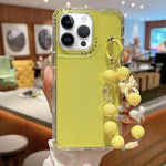 TPU + PC + 글리터 스팽글 풀 커버리지 휴대폰 케이스와 팔찌, iPhone 14 Pro용, iPhone 14 Pro Max용, iPhone 6 / 7 / 8 / SE 2020용, iPhone 13 Pro Max용, iPhone 13 Pro용, iPhone 13용, iPhone 12 / 12 Pro용, iPhone 12 Pro Max용