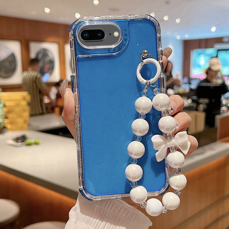 TPU + PC + 글리터 스팽글 풀 커버리지 휴대폰 케이스와 팔찌, iPhone XR용, iPhone XS Max용, iPhone 6 Plus / 7 Plus / 8 Plus용