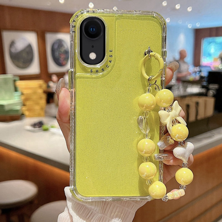 TPU + PC + 글리터 스팽글 풀 커버리지 휴대폰 케이스와 팔찌, iPhone XR용, iPhone XS Max용, iPhone 6 Plus / 7 Plus / 8 Plus용