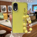 TPU + PC + 글리터 스팽글 풀 커버리지 휴대폰 케이스와 팔찌, iPhone XR용, iPhone XS Max용, iPhone 6 Plus / 7 Plus / 8 Plus용