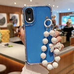 TPU + PC + 글리터 스팽글 풀 커버리지 휴대폰 케이스와 팔찌, iPhone XR용, iPhone XS Max용, iPhone 6 Plus / 7 Plus / 8 Plus용