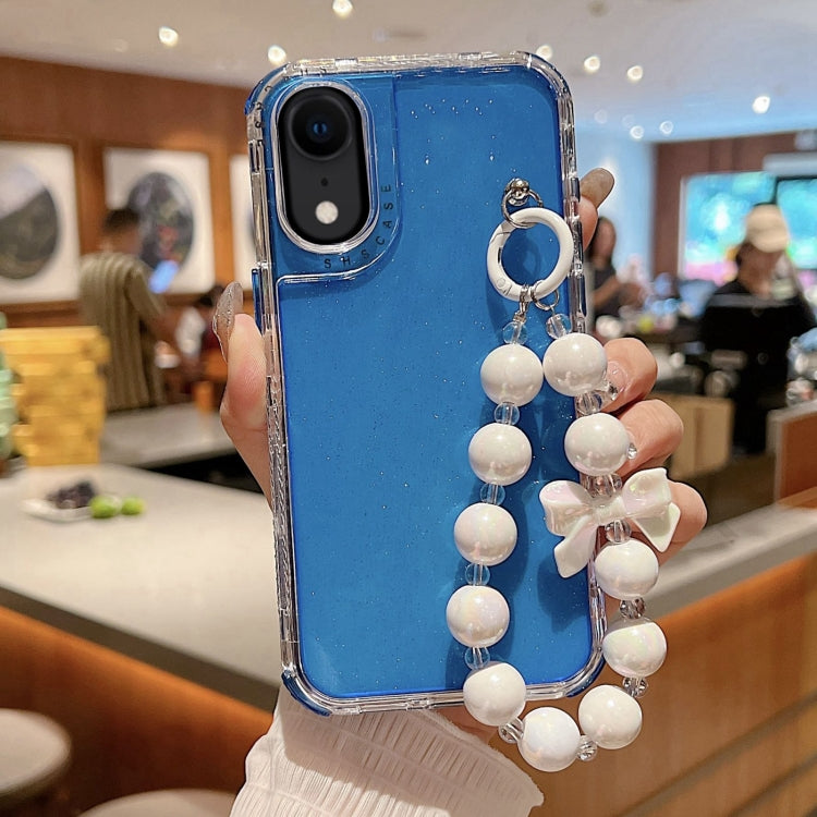 TPU + PC + 글리터 스팽글 풀 커버리지 휴대폰 케이스와 팔찌, iPhone XR용, iPhone XS Max용, iPhone 6 Plus / 7 Plus / 8 Plus용