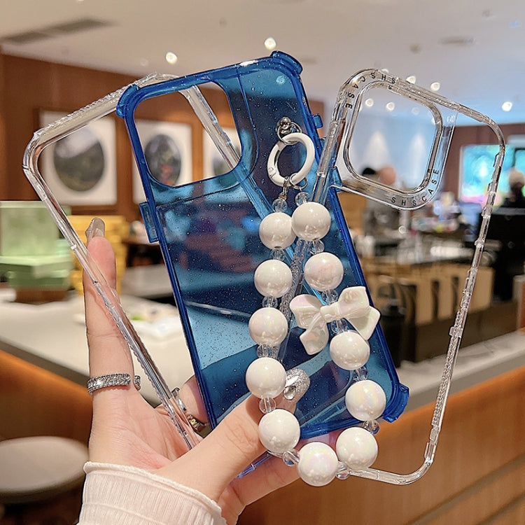 TPU + PC + 글리터 스팽글 풀 커버리지 휴대폰 케이스와 팔찌, iPhone XR용, iPhone XS Max용, iPhone 6 Plus / 7 Plus / 8 Plus용
