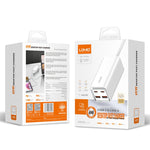 LDNIO A4610C PD65W 듀얼 USB-C / 타입-C + 듀얼 USB 고속 충전기, 케이블 길이: 1.5m, EU 플러그, A4610C (UK 플러그), US 플러그