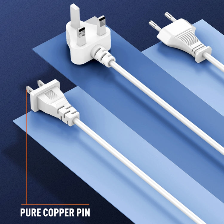 LDNIO A4610C PD65W 듀얼 USB-C / 타입-C + 듀얼 USB 고속 충전기, 케이블 길이: 1.5m, EU 플러그, A4610C (UK 플러그), US 플러그