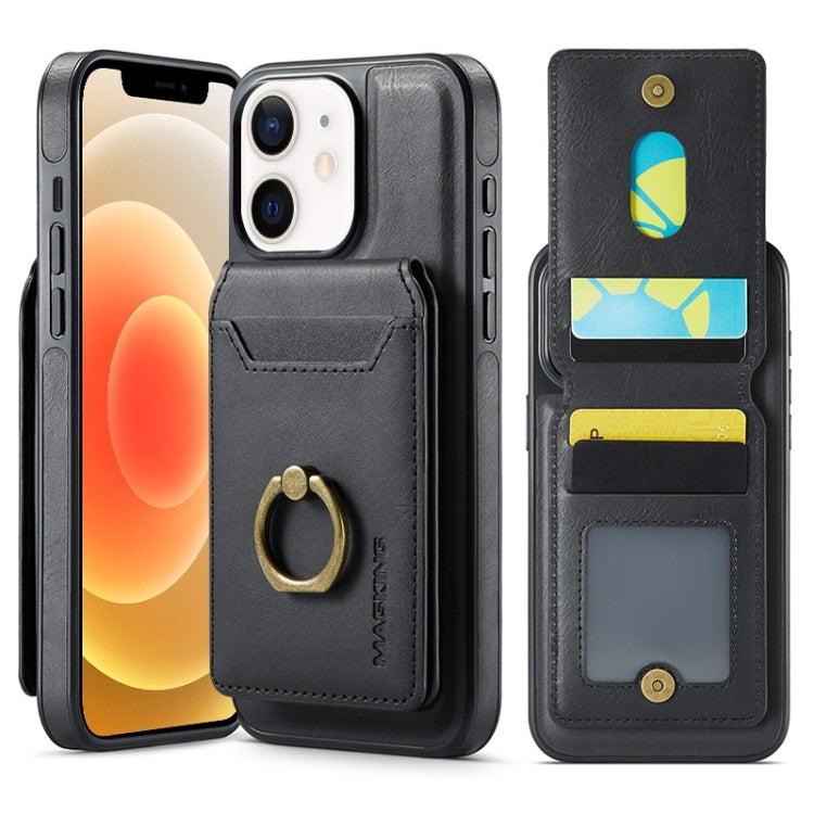 MAGKING K1 MagSafe Detachable Wallet RFID Back Cover Phone Case, For iPhone 13 Pro, For iPhone 13, For iPhone 12, For iPhone 12 Pro Max, For iPhone 12 Pro