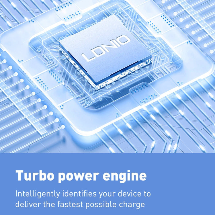LDNIO Q334 32W 타입-C + 듀얼 USB 포트 충전기 1m USB-C / 타입-C to USB-C / 타입-C 데이터 케이블 포함, EU 플러그, UK 플러그, US 플러그