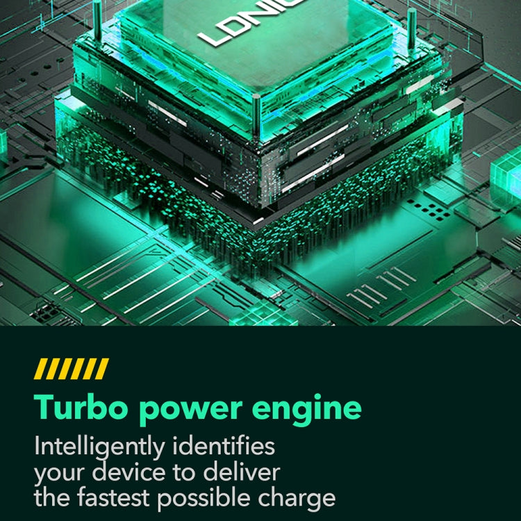 LDNIO Q367 65W GaN 3 x USB-C / 타입-C 인터페이스 충전기 1m USB-C / 타입-C to USB-C / 타입-C 데이터 케이블 포함, EU 플러그, UK 플러그, US 플러그