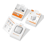 LDNIO Q408 100W GaN USB+3 USB-C / 타입-C 인터페이스 충전기 1m 100W USB-C / 타입-C to USB-C / 타입-C 데이터 케이블 포함, EU 플러그, UK 플러그, US 플러그