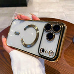 전기 도금 MagSafe 폰 케이스, 아이폰 17e / 16e용, 아이폰 17 프로 맥스용, 아이폰 17 프로용, 아이폰 17용, 아이폰 에어용, 아이폰 16 프로 맥스용