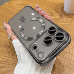 전기 도금 MagSafe 폰 케이스, 아이폰 17e / 16e용, 아이폰 17 프로 맥스용, 아이폰 17 프로용, 아이폰 17용, 아이폰 에어용, 아이폰 16 프로 맥스용