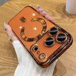 전기 도금 MagSafe 폰 케이스, 아이폰 17e / 16e용, 아이폰 17 프로 맥스용, 아이폰 17 프로용, 아이폰 17용, 아이폰 에어용, 아이폰 16 프로 맥스용