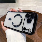 전기 도금 MagSafe 폰 케이스, 아이폰 17e / 16e용, 아이폰 17 프로 맥스용, 아이폰 17 프로용, 아이폰 17용, 아이폰 에어용, 아이폰 16 프로 맥스용