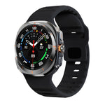 웨이브 텍스처 리버스 버클 실리콘 시계 밴드, Samsung Galaxy Watch Ultra 47mm / Ultra 2025용