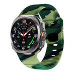웨이브 텍스처 리버스 버클 실리콘 시계 밴드, Samsung Galaxy Watch Ultra 47mm / Ultra 2025용