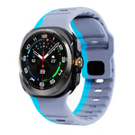 웨이브 텍스처 리버스 버클 실리콘 시계 밴드, Samsung Galaxy Watch Ultra 47mm / Ultra 2025용