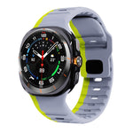 웨이브 텍스처 리버스 버클 실리콘 시계 밴드, Samsung Galaxy Watch Ultra 47mm / Ultra 2025용